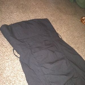 Short black dress